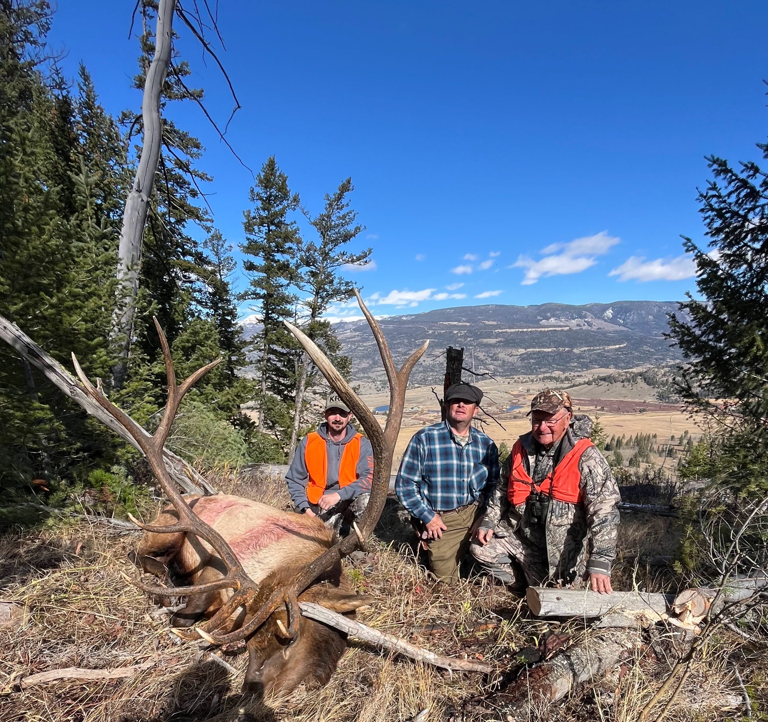 Elk hunting in Wyoming