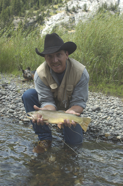 Fly fishing in Wyoming