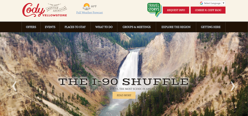 Cody Yellowstone Country