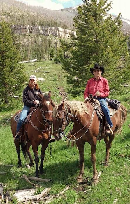 Horseback riding at K Bar Z
