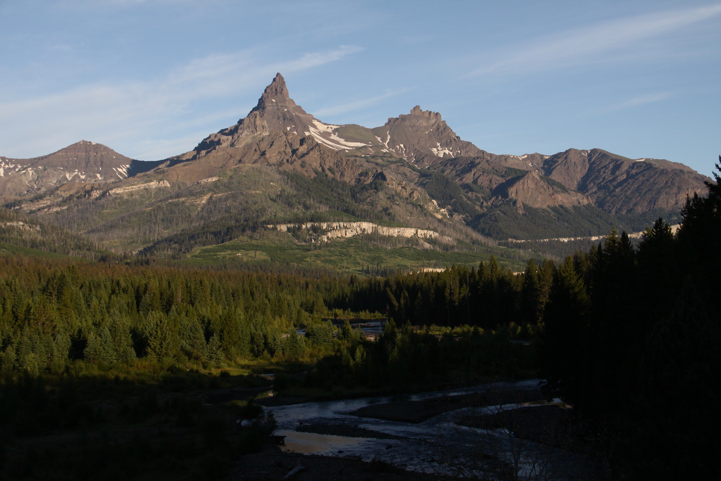 Wyoming mountain scenery